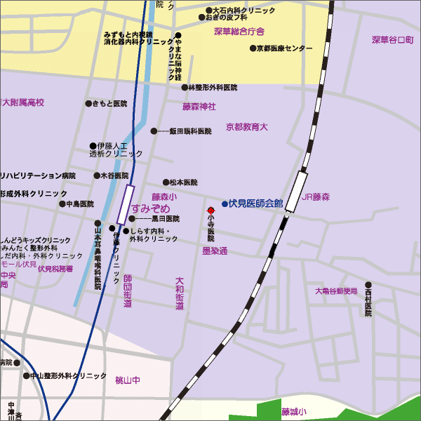 小寺医院の地図